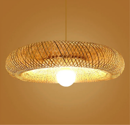 Bamboo Hand Weaving Pendant Light