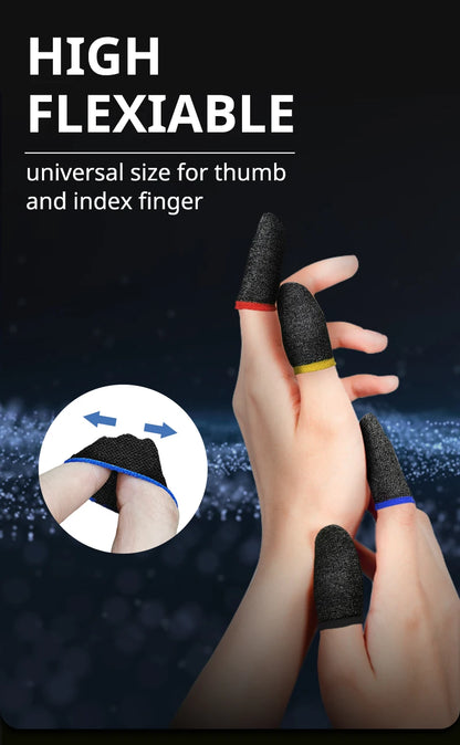 Finger Sleeve For Touch Screen Mobile Gaming