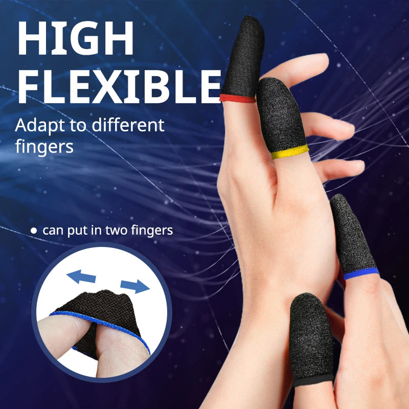 Finger Sleeve For Touch Screen Mobile Gaming