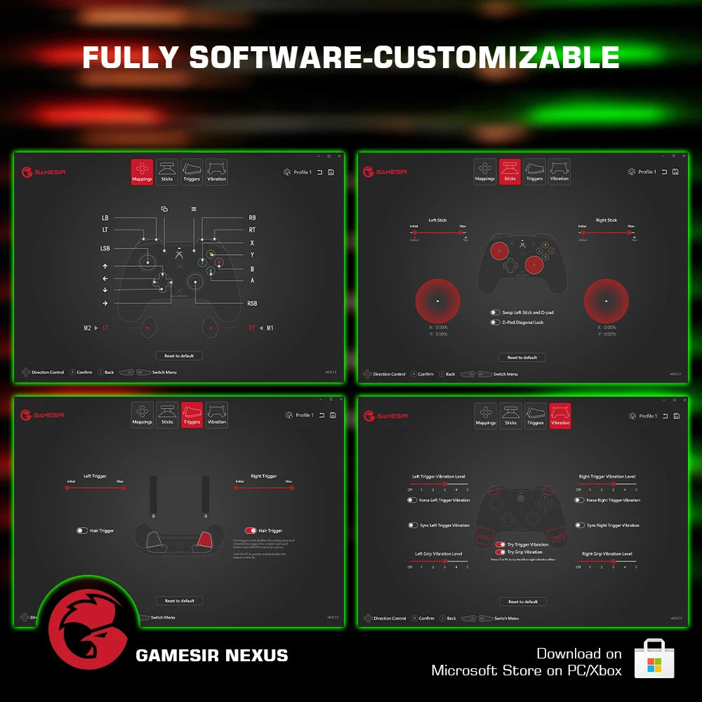 Gaming Controller Wired Gamepad